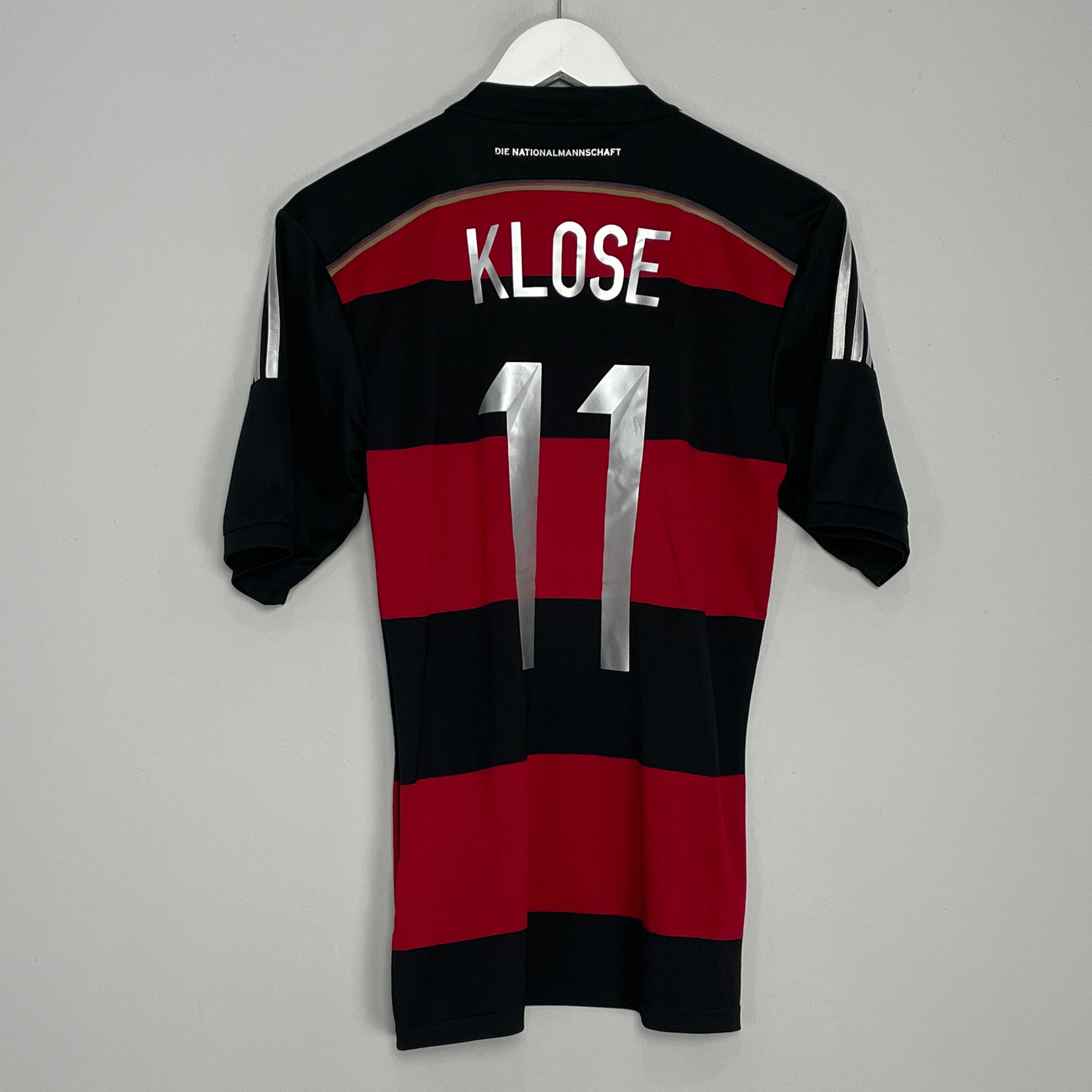 Shop 2014/15 GERMANY KLOSE #11 AWAY SHIRT (S) ADIDAS, classic football shirts, vintage football shirts & retro soccer jerseys at Cult Kits