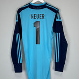 2012/13 GERMANY NEUER #1 *PLAYER ISSUE* GK SHIRT (L) ADIDAS