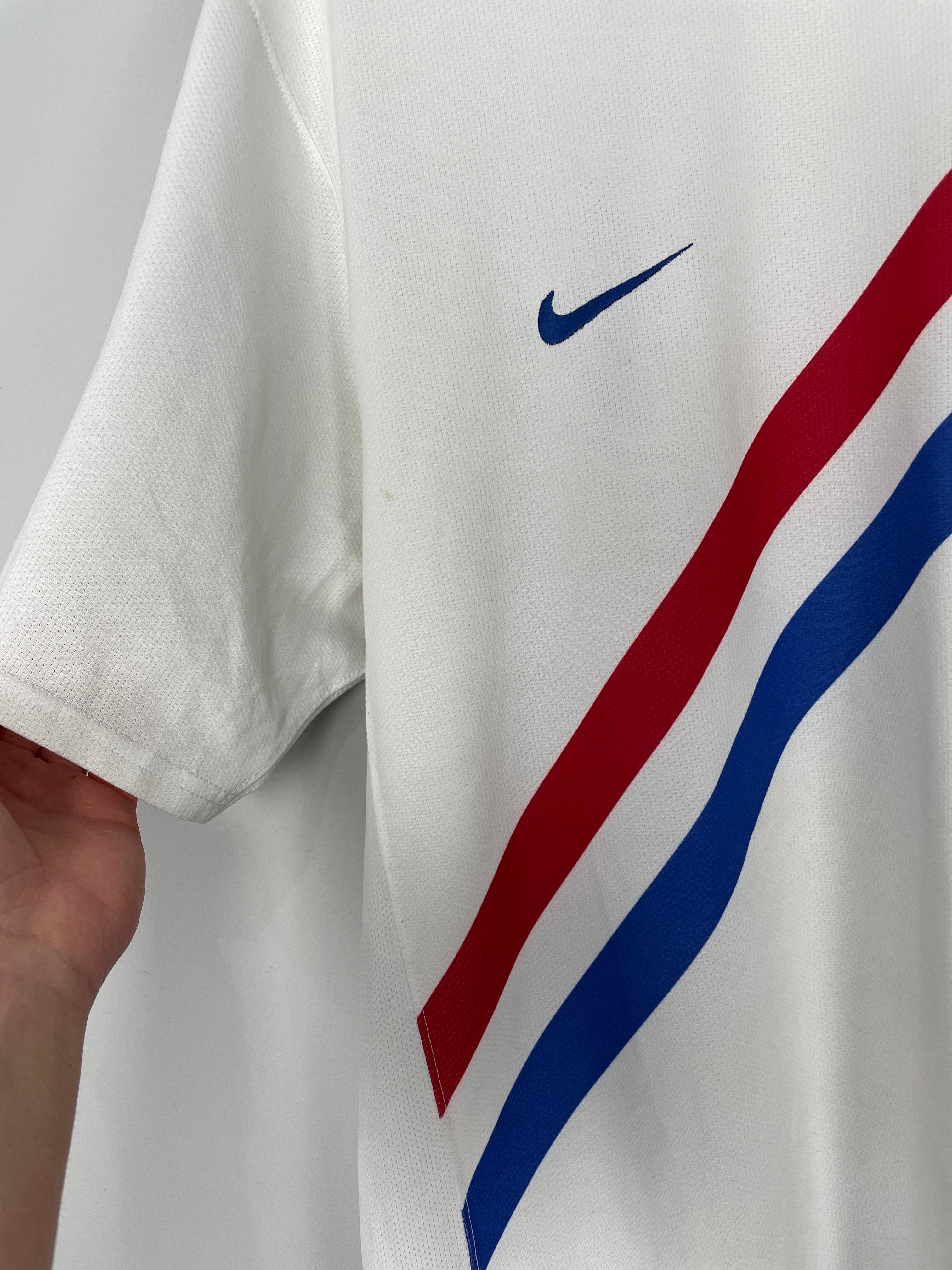 Shop 2006/08 NETHERLANDS AWAY SHIRT (XL) NIKE, classic football shirts, vintage football shirts & retro soccer jerseys at Cult Kits