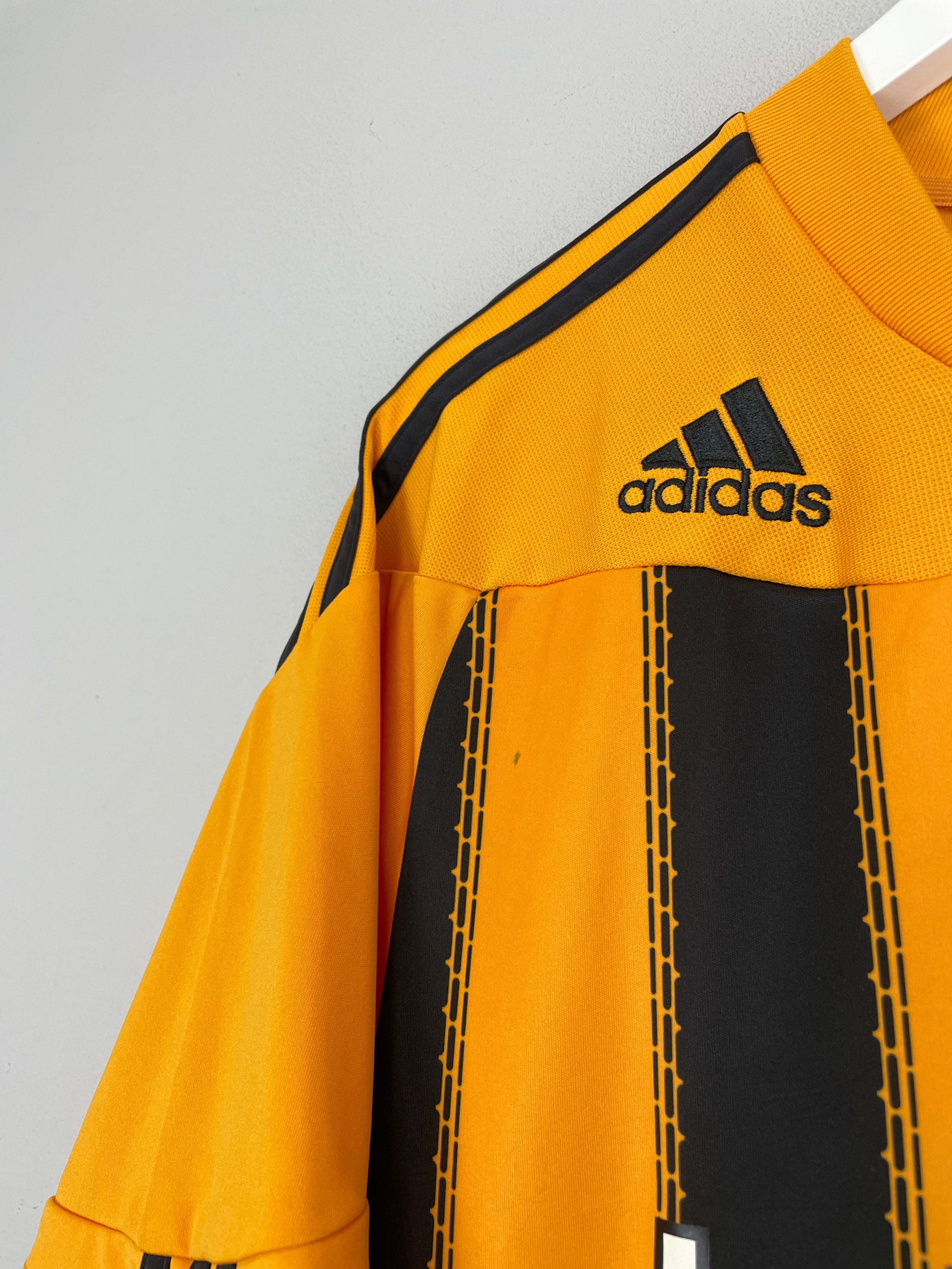 Shop 2010/11 HULL CITY BULLARD #27 HOME SHIRT (L) ADIDAS, classic football shirts, vintage football shirts & retro soccer jerseys at Cult Kits