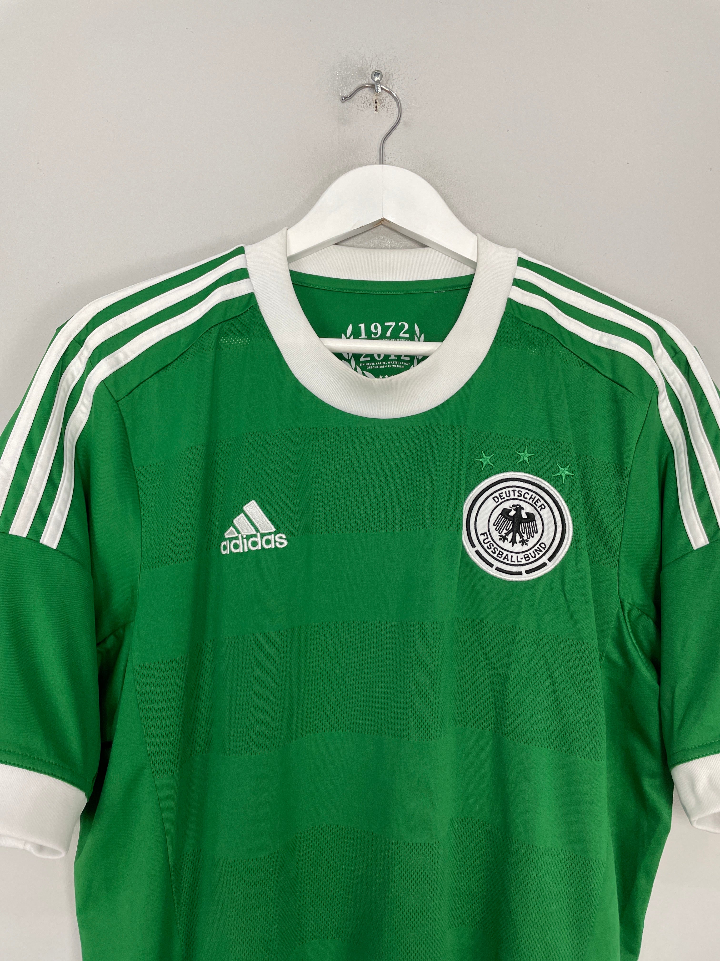 Shop 2012/13 GERMANY AWAY SHIRT (L) ADIDAS, classic football shirts, vintage football shirts & retro soccer jerseys at Cult Kits
