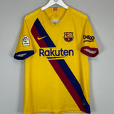 Shop 2019/20 BARCELONA AWAY SHIRT (L) NIKE, classic football shirts, vintage football shirts & retro soccer jerseys at Cult Kits