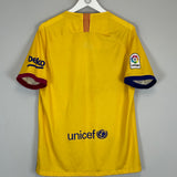 Shop 2019/20 BARCELONA AWAY SHIRT (L) NIKE, classic football shirts, vintage football shirts & retro soccer jerseys at Cult Kits