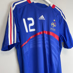 Shop 2007/08 FRANCE HENRY #12 HOME SHIRT (M) ADIDAS, classic football shirts, vintage football shirts & retro soccer jerseys at Cult Kits