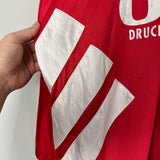 1994/95 KAISERSLAUTERN KADLEC #5 *SIGNED* L/S HOME SHIRT (L) ADIDAS