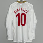 Shop 2009/10 SERBIA STANKOVIC #10 *PLAYER ISSUE* L/S AWAY SHIRT (L) NIKE, classic football shirts, vintage football shirts & retro soccer jerseys at Cult Kits