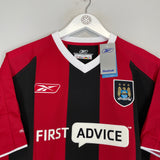 2003/04 MANCHESTER CITY SIBIERSKI #10 *BNWT* AWAY SHIRT (M) REEBOK