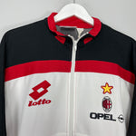 Shop 1995/96 AC MILAN TRACK JACKET (M) LOTTO, classic football shirts, vintage football shirts & retro soccer jerseys at Cult Kits