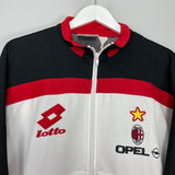 Shop 1995/96 AC MILAN TRACK JACKET (M) LOTTO, classic football shirts, vintage football shirts & retro soccer jerseys at Cult Kits