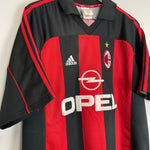 Shop 2000/02 AC MILAN SHEVCHENKO #7 HOME SHIRT (XL) ADIDAS, classic football shirts, vintage football shirts & retro soccer jerseys at Cult Kits