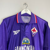 Shop 1996/97 FIORENTINA HOME SHIRT (M) FILA, classic football shirts, vintage football shirts & retro soccer jerseys at Cult Kits