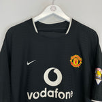 Shop 2003/05 MANCHESTER UNITED V.NISTELROOY #10 AWAY SHIRT (XL) NIKE, classic football shirts, vintage football shirts & retro soccer jerseys at Cult Kits