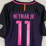 Shop 2016/17 BARCELONA NEYMAR JR #11 AWAY SHIRT (L) NIKE, classic football shirts, vintage football shirts & retro soccer jerseys at Cult Kits