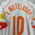 Shop 2004/06 NETHERLANDS V.NISTELROOY #10 AWAY SHIRT (L) NIKE, classic football shirts, vintage football shirts & retro soccer jerseys at Cult Kits