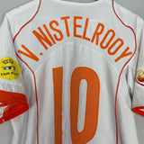 Shop 2004/06 NETHERLANDS V.NISTELROOY #10 AWAY SHIRT (L) NIKE, classic football shirts, vintage football shirts & retro soccer jerseys at Cult Kits