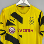Shop 2014/15 DORTMUND REUS #11 HOME SHIRT (L) PUMA, classic football shirts, vintage football shirts & retro soccer jerseys at Cult Kits