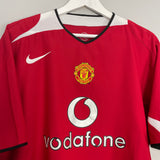 2004/06 MANCHESTER UNITED RONALDO #7 HOME SHIRT (XL) NIKE