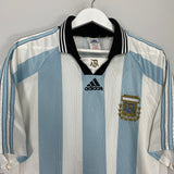 Shop 1998/99 ARGENTINA HOME SHIRT (L) ADIDAS, classic football shirts, vintage football shirts & retro soccer jerseys at Cult Kits