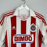 2012/13 CHIVAS GUADALAJARA *PLAYER ISSUE* HOME SHIRT (L) ADIDAS