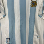 Shop 1998/99 ARGENTINA HOME SHIRT (L) ADIDAS, classic football shirts, vintage football shirts & retro soccer jerseys at Cult Kits