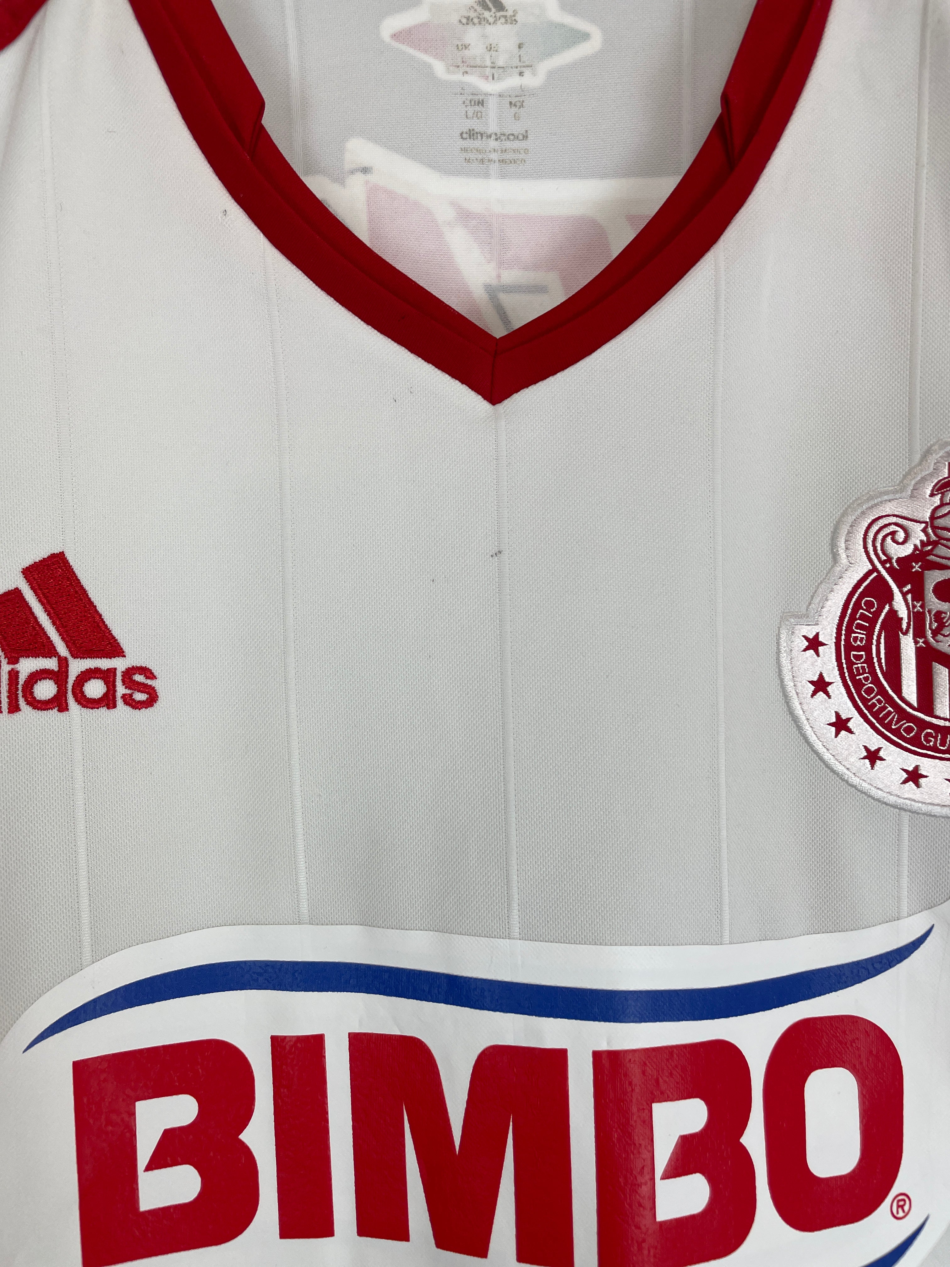Shop 2012/13 CHIVAS MICHEL #1 L/S AWAY SHIRT (L) ADIDAS, classic football shirts, vintage football shirts & retro soccer jerseys at Cult Kits