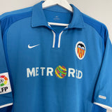 2001/02 VALENCIA THIRD SHIRT (XL) NIKE