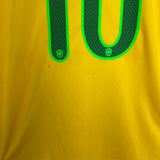 Shop 2014/16 BRAZIL NEYMAR JR #10 HOME SHIRT (L) NIKE, classic football shirts, vintage football shirts & retro soccer jerseys at Cult Kits