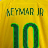 Shop 2014/16 BRAZIL NEYMAR JR #10 HOME SHIRT (L) NIKE, classic football shirts, vintage football shirts & retro soccer jerseys at Cult Kits