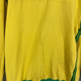 1998/00 BRAZIL 1/4 ZIP JUMPER (M) NIKE
