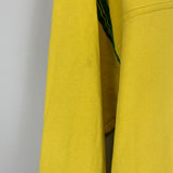 1998/00 BRAZIL 1/4 ZIP JUMPER (M) NIKE