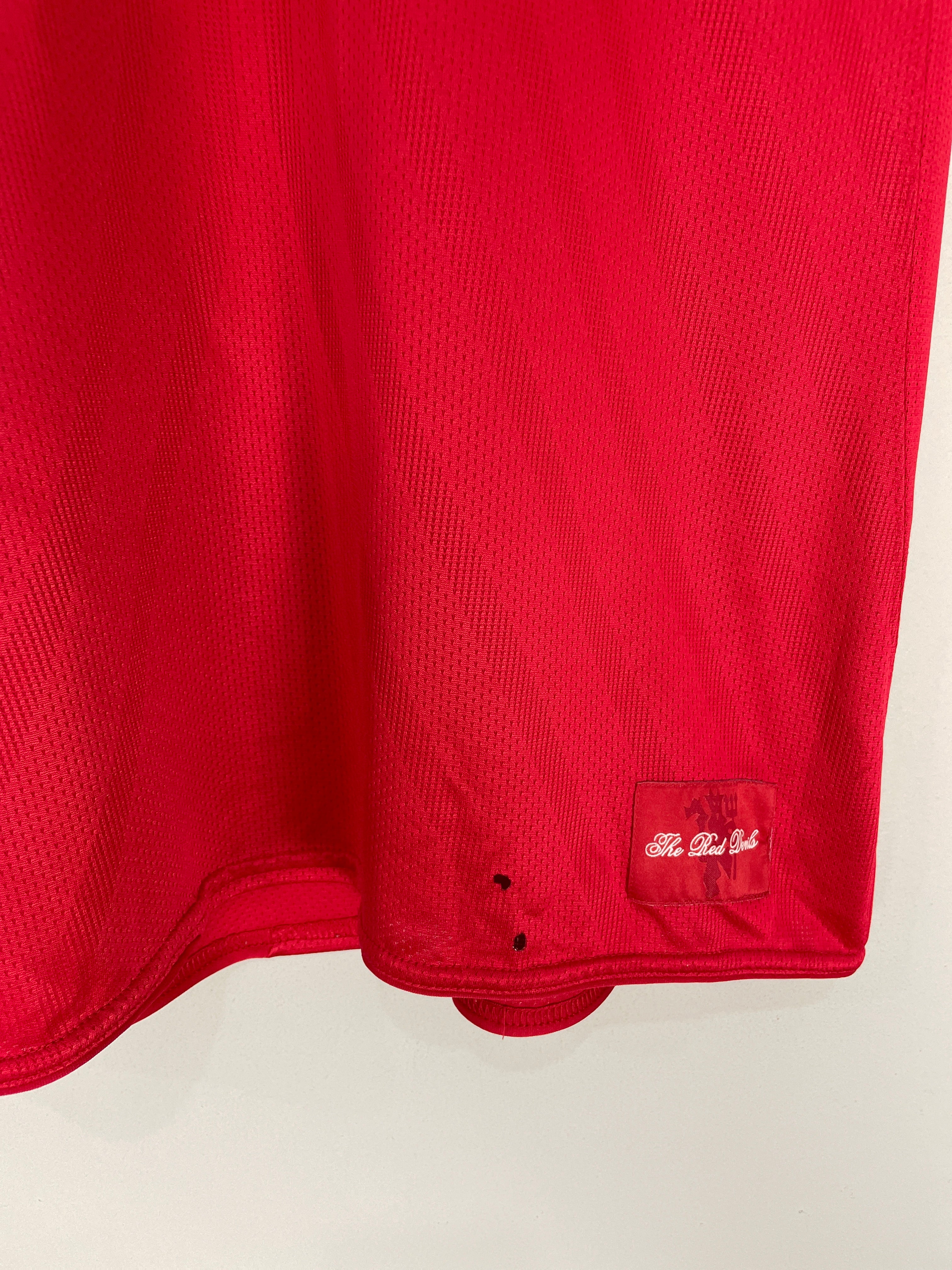 Shop 2007/09 MANCHESTER UNITED RONALDO #7 C/L HOME SHIRT (L) NIKE, classic football shirts, vintage football shirts & retro soccer jerseys at Cult Kits