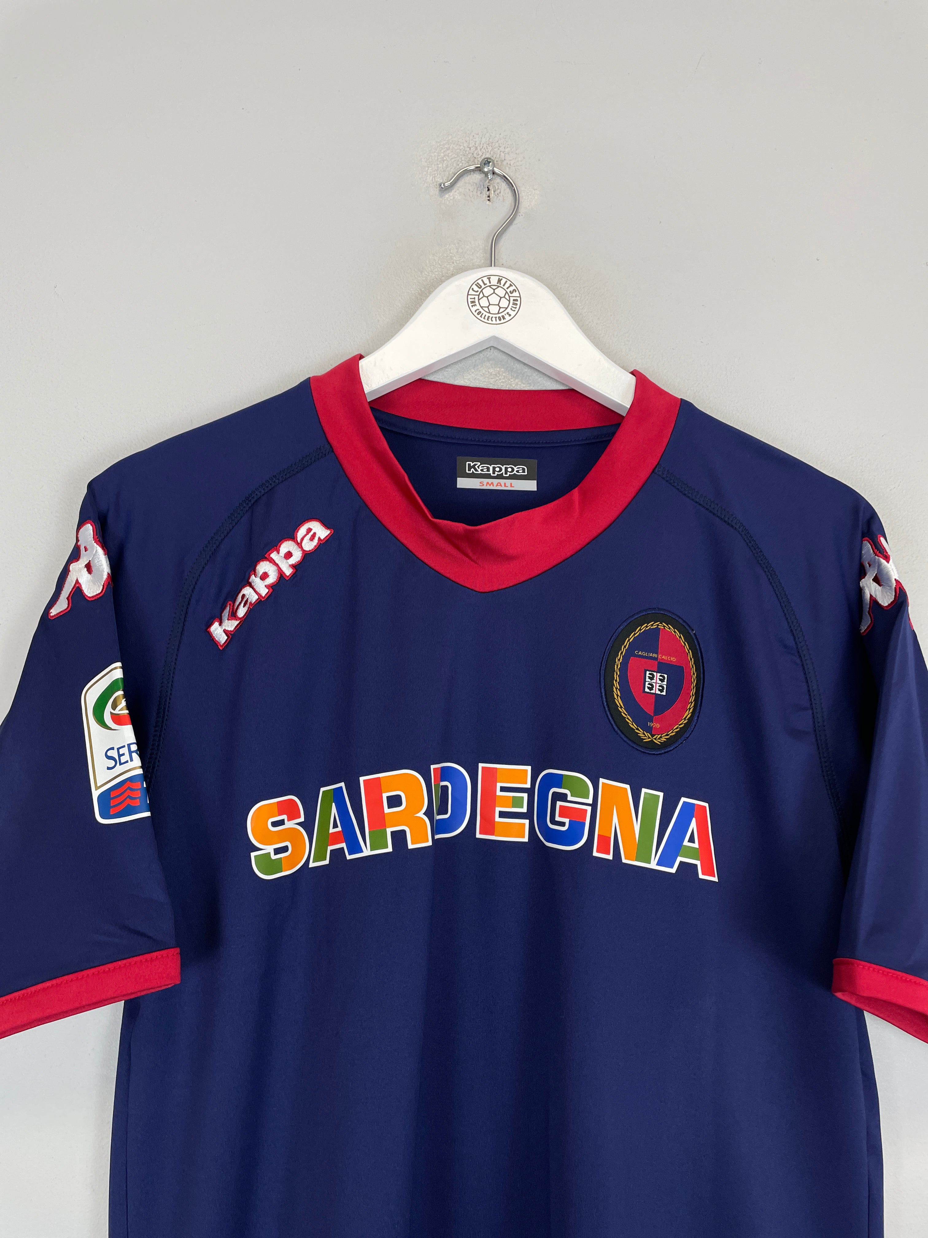 Shop 2011/12 CAGLIARI NAINGGOLAN #4 *BNWT* FOURTH SHIRT (S) KAPPA, classic football shirts, vintage football shirts & retro soccer jerseys at Cult Kits