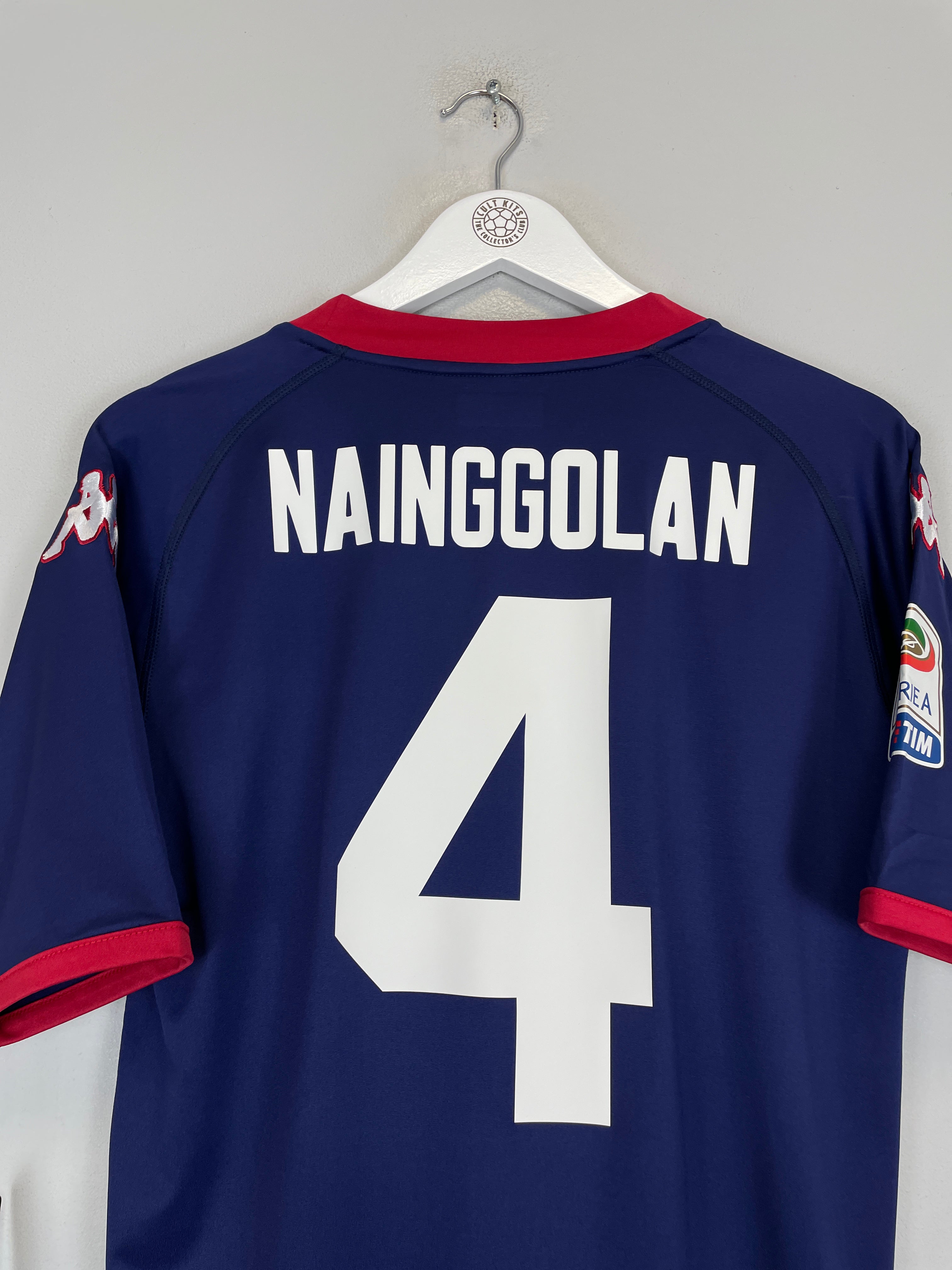 Shop 2011/12 CAGLIARI NAINGGOLAN #4 *BNWT* FOURTH SHIRT (S) KAPPA, classic football shirts, vintage football shirts & retro soccer jerseys at Cult Kits