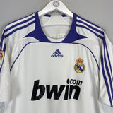 2007/08 REAL MADRID GUTI HAZ #14 HOME SHIRT (XXL) ADIDAS