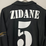 Shop 2001/02 REAL MADRID ZIDANE #5 *CENTENARY* L/S AWAY SHIRT (L) ADIDAS, classic football shirts, vintage football shirts & retro soccer jerseys at Cult Kits