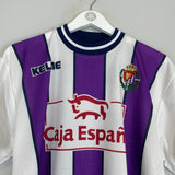 Shop 1999/01 REAL VALLODOLID CUAUHTEMOC #11 HOME SHIRT (L) KELME, classic football shirts, vintage football shirts & retro soccer jerseys at Cult Kits