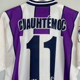 Shop 1999/01 REAL VALLODOLID CUAUHTEMOC #11 HOME SHIRT (L) KELME, classic football shirts, vintage football shirts & retro soccer jerseys at Cult Kits