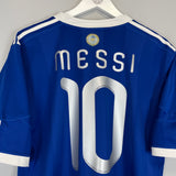 2010/11 ARGENTINA MESSI #10 AWAY SHIRT (L) ADIDAS