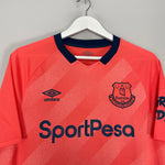 Shop 2019/20 EVERTON AWAY SHIRT (L) UMBRO, classic football shirts, vintage football shirts & retro soccer jerseys at Cult Kits