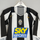 2004/05 JUVENTUS DEL PIERO #10 HOME SHIRT (L) NIKE