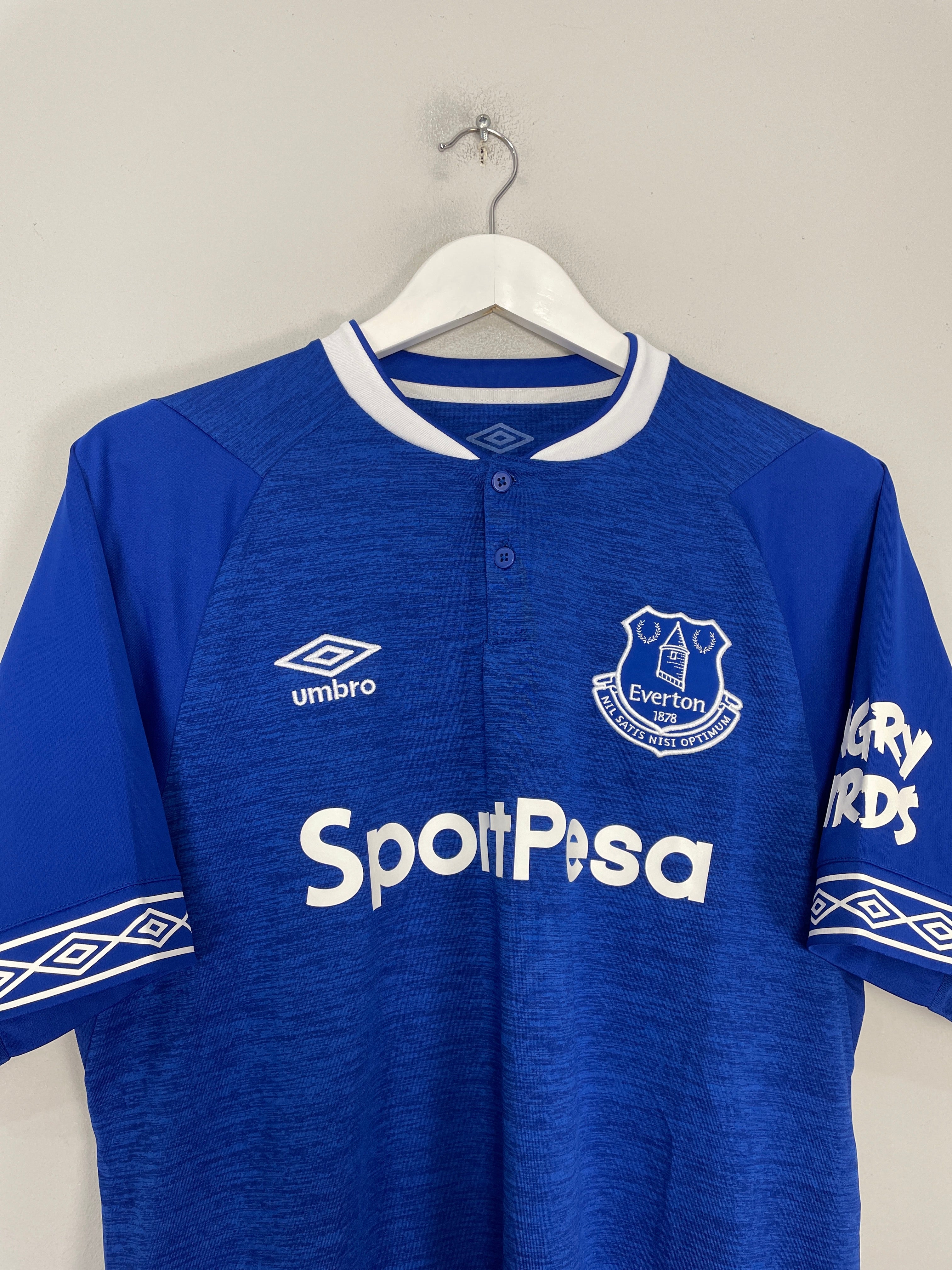 Shop 2018/19 EVERTON HOME SHIRT (L) UMBRO, classic football shirts, vintage football shirts & retro soccer jerseys at Cult Kits