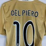 Shop 2008/09 JUVENTUS DEL PIERO #10 AWAY SHIRT (M) NIKE, classic football shirts, vintage football shirts & retro soccer jerseys at Cult Kits