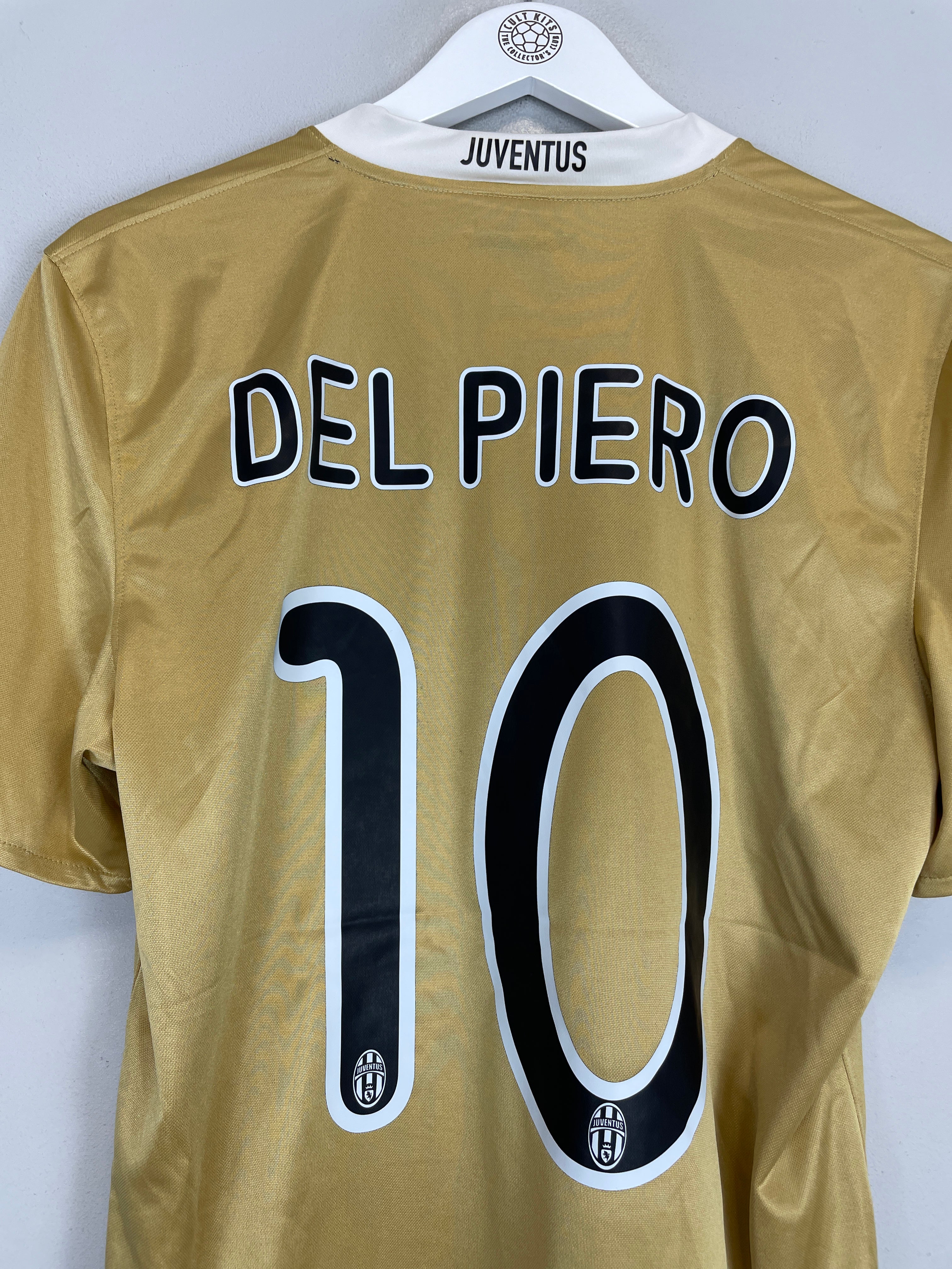 Shop 2008/09 JUVENTUS DEL PIERO #10 AWAY SHIRT (M) NIKE, classic football shirts, vintage football shirts & retro soccer jerseys at Cult Kits
