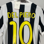 Shop 2009/10 JUVENTUS DEL PIERO #10 *BNWT* HOME SHIRT (S) NIKE, classic football shirts, vintage football shirts & retro soccer jerseys at Cult Kits