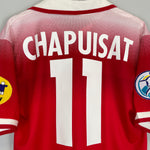 Shop 1996/98 SWITZERLAND CHAPUISAT #11 HOME SHIRT (L) LOTTO, classic football shirts, vintage football shirts & retro soccer jerseys at Cult Kits