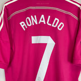Shop 2014/15 REAL MADRID RONALDO #7 AWAY SHIRT (L) ADIDAS, classic football shirts, vintage football shirts & retro soccer jerseys at Cult Kits