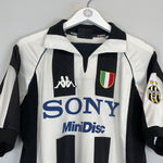 Shop 1997/98 JUVENTUS INZAGHI #9 HOME SHIRT (L) KAPPA, classic football shirts, vintage football shirts & retro soccer jerseys at Cult Kits