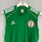 Shop 2008/09 NIGERIA TRAINING VEST (L) ADIDAS, classic football shirts, vintage football shirts & retro soccer jerseys at Cult Kits