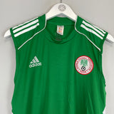 Shop 2008/09 NIGERIA TRAINING VEST (L) ADIDAS, classic football shirts, vintage football shirts & retro soccer jerseys at Cult Kits