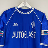 1999/00 CHELSEA ZOLA #25 HOME SHIRT (XL) UMBRO